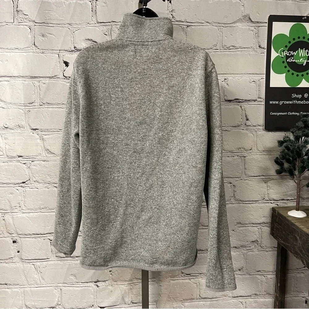 J. Crew fleece pullover medium
